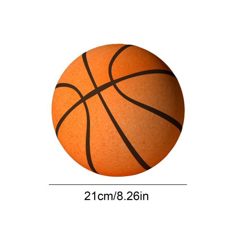 كرة سلة ناعمة داخلية صامتة ، كرة كتم عالية الكثافة ، كرة خفيفة الوزن للممارسة