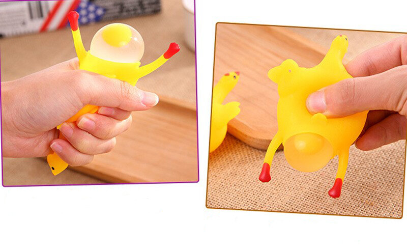 Z30 لطيف الدجاج البيض وضع الدجاج المزدحمة الإجهاد الكرة المفاتيح الإبداعية مضحك محاكاة ساخرة صعبة الأدوات لعبة الدجاج كيرينغ سلاسل المفاتيح