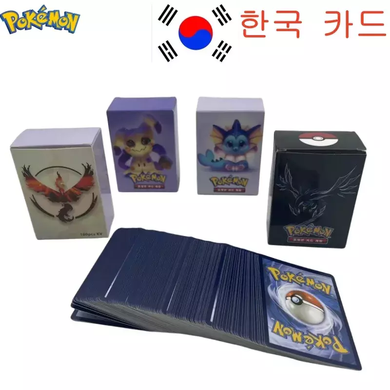 لامعة بوكيمون الكورية بطاقات VStar ، Vmax ، العلامة والقمر ، لعبة الثورات ، لعب الأطفال ، صندوق Gx ، 25 قطعة ، 50 قطعة ، 100 قطعة