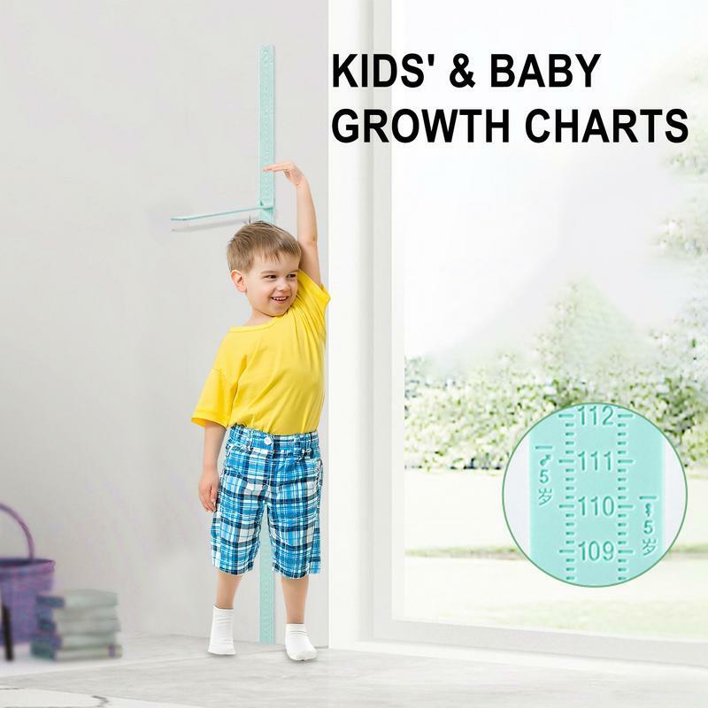 مسطرة قياس ارتفاع معلقة على الحائط ، فرجار نمو الأطفال ، ملصقات حائط منزلية ، أداة قياس النمو