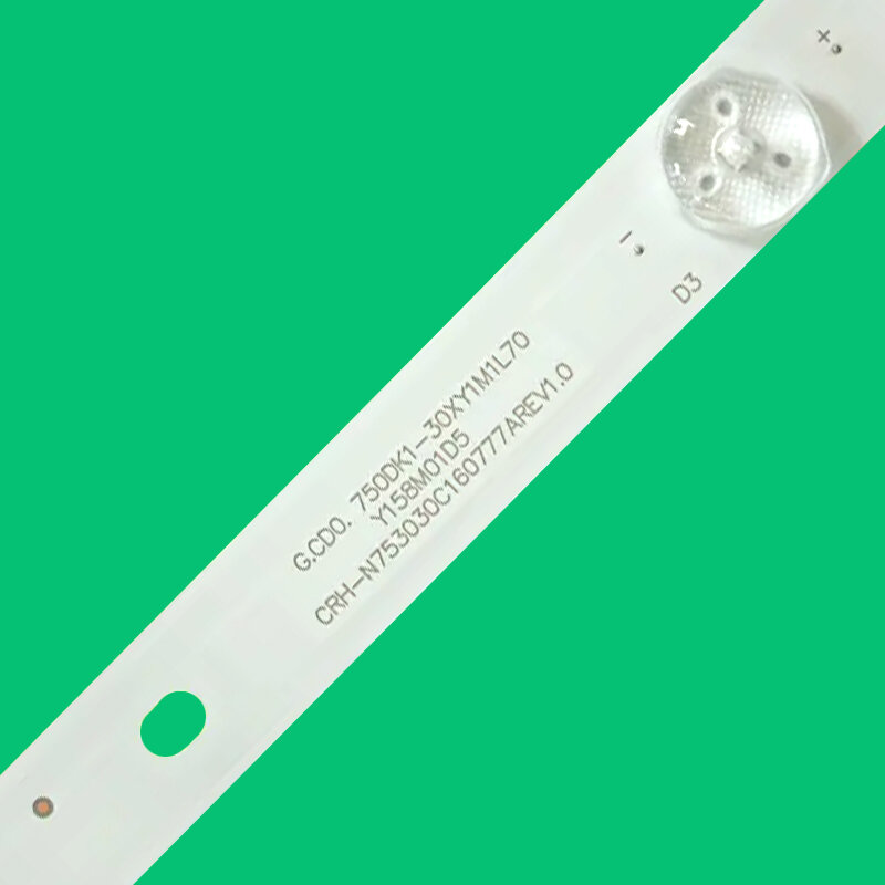 LED الخلفية قطاع لإصلاح الملحقات ، JL.D75071330-057AS-M JP75UHD-4K CRH-N7530C16077AREV1.0