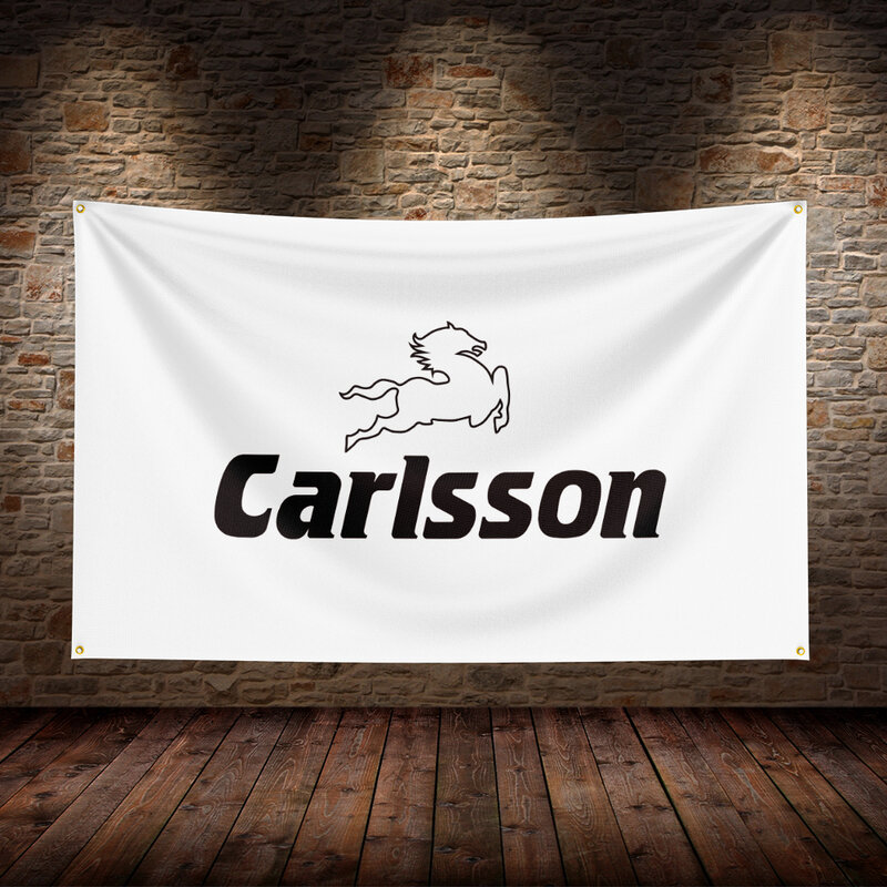 ج-كارلسون علم السباق ، البوليستر ، المطبوعة ، سيارة ، غرفة ، ديكور المرآب ، 3 × 5 قدم