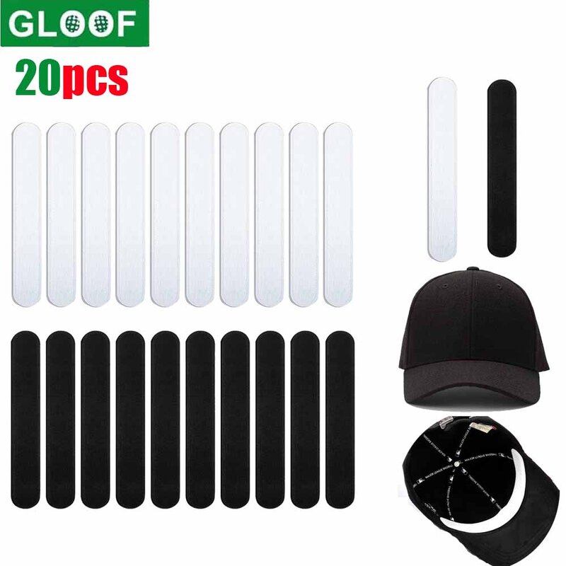 GLOOF 20 قطعة قبعة عرق الحرس العصابات بطانة حامي غطاء حجم الشريط المخفض قبعات قبعات للغولف التوقف الأبيض للصيف