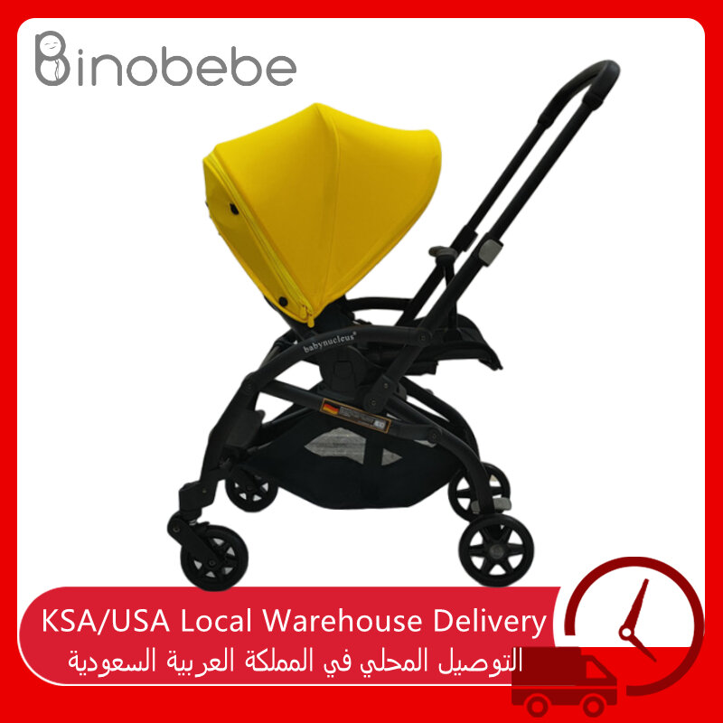 عربة أطفال خفيفة الوزن للسفر عربة أطفال محمولة عربة أطفال 0 ~ 36 شهر يمكن أن تجلب على متن الطائرة كرسي دفع باليدين