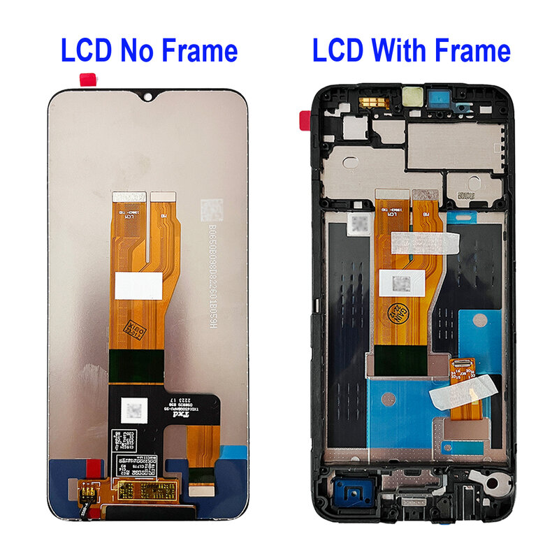 قطع غيار أصلية لـ OPPO Realme C33 RMX3624 شاشة LCD تعمل باللمس