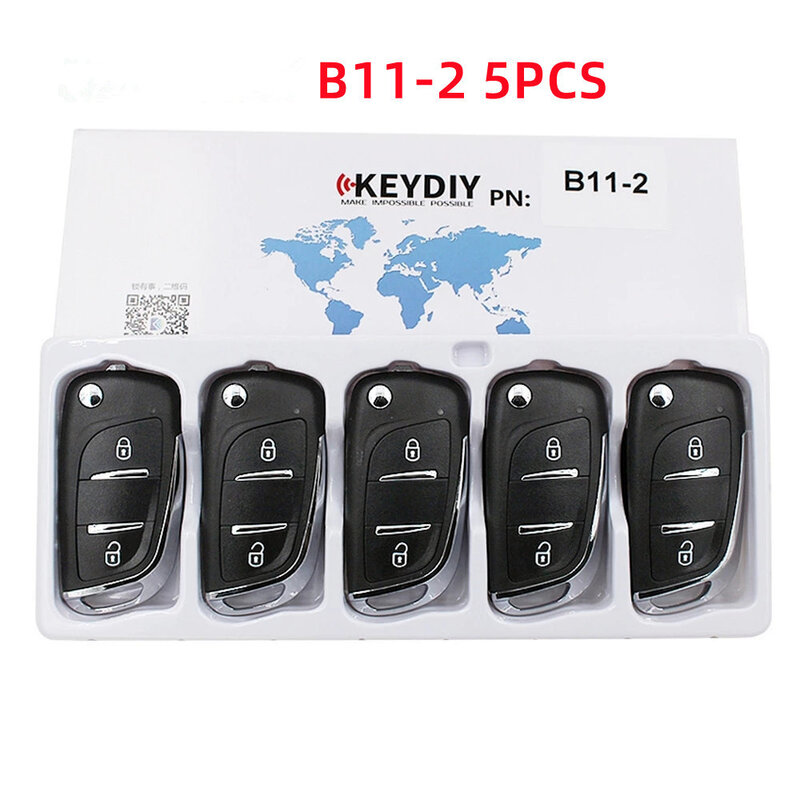 5 قطعة/الوحدة B11 B11-2 5 قطعة KEYDIY العالمي KD Remotes B-سلسلة ل KD900 KD900 + URG200 + KD-X2
