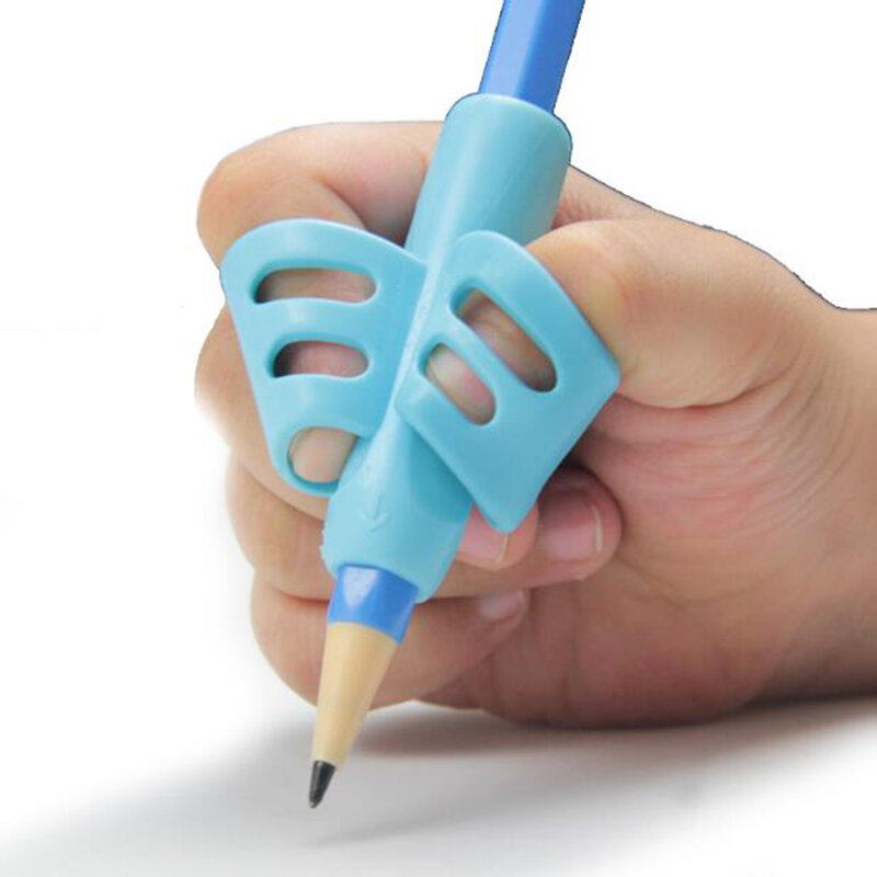 3 قطعة/مجموعة الأطفال غير سامة قلم رصاص حامل القلم الكتابة المساعدة قبضة الموقف تصحيح أداة مكتب اللوازم المدرسية