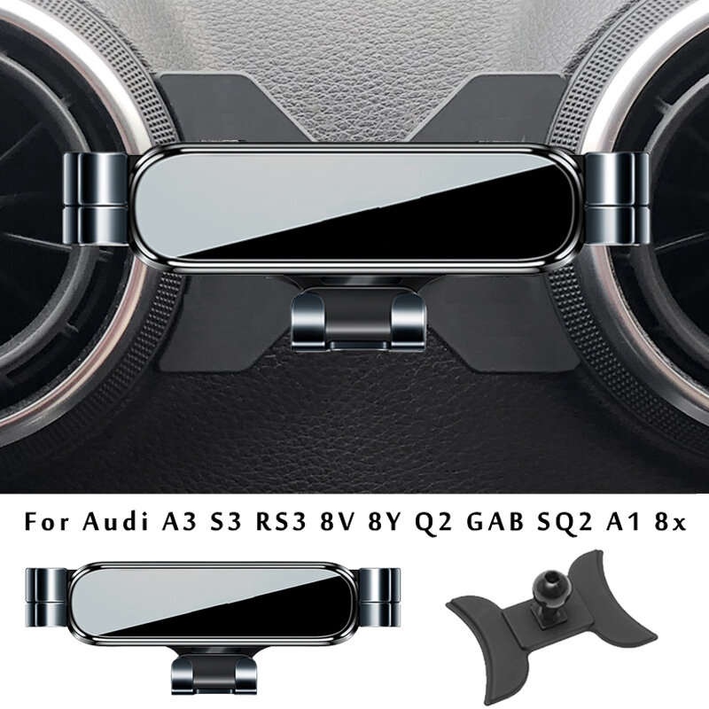 حامل الهاتف المحمول للسيارة أودي A3 S3 RS3 8 فولت 8P Q2 GAB SQ2 A1 8X Sportback اكسسوارات السيارات الداخلية