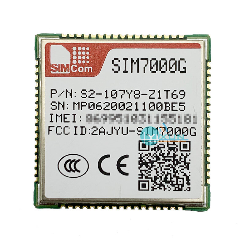 SIMCOM SIM7000G اندلاع مجلس الفرقة العالمية NB-IoT وحدة عالمية LCC نوع LTE CAT-M1 eMTC تنافسية مع SIM900 و SIM800F
