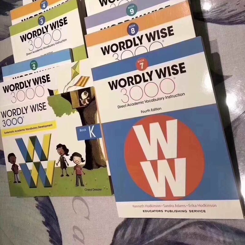 رائجة البيع WORDLY WISE 3000 كتاب K-Book12 IELTS TOEFL الإنجليزية كلمة المفردات التوسع تعلم اللغة الإنجليزية للأطفال