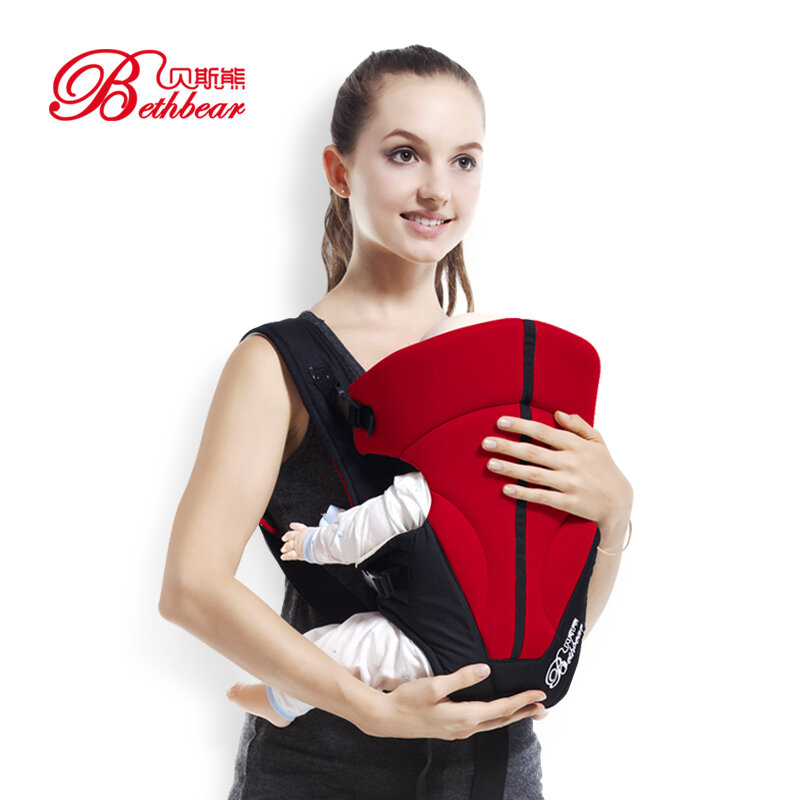 حامل أطفال 0-24 متر حقيبة ظهر للأطفال الرضع حقيبة ظهر لحمل الرضع 3 في 1 حقيبة كتف للأطفال مشهورة قابلة للتنفس حمالة أطفال
