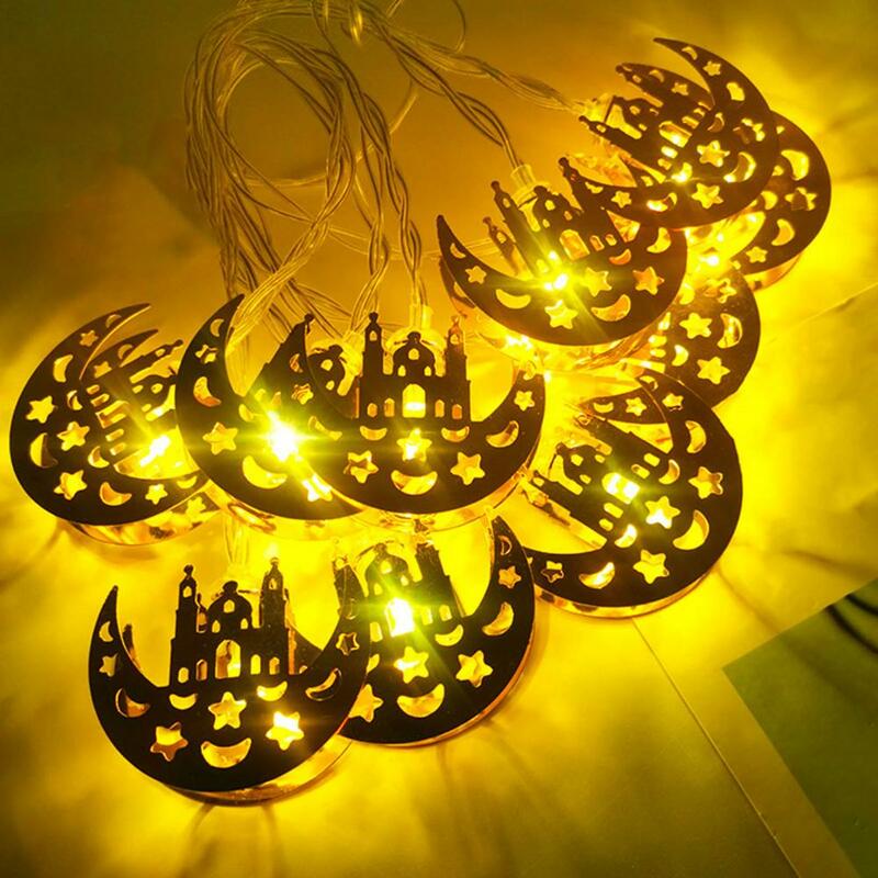 سلسلة إضاءة موفرة للطاقة لرمضان والعيد ، شكل زينة ، مصباح ليد ، أضواء خرافية فائقة السطوع ، طاقة منخفضة ، حفلات