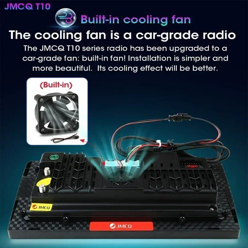 راديو JMCQ-Car مزود بنظام ملاحة جي بي إس لسيارة نيسان قاشقاي ، مشغل صوت ستيريو تلقائي ، وحدة رأس RDS ، 9 بوصة ، 2 Din Carplay ، أندرويد 12.0 ، 2006-2013