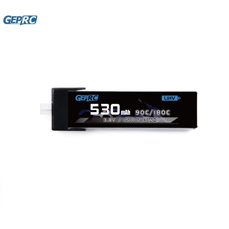 GEPRC 1S 530mAh بطاريات PH2.0 التوصيل مناسبة ل Tinygo سلسلة الطائرة بدون طيار ل RC FPV كوادكوبتر حرة ملحقات طائرة بدون طيار أجزاء