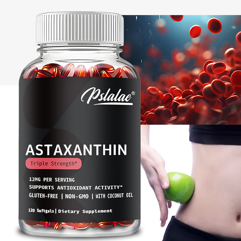 Pslalae Astaxanthin-يعزز صحة الدماغ ويسرع عملية التمثيل الغذائي