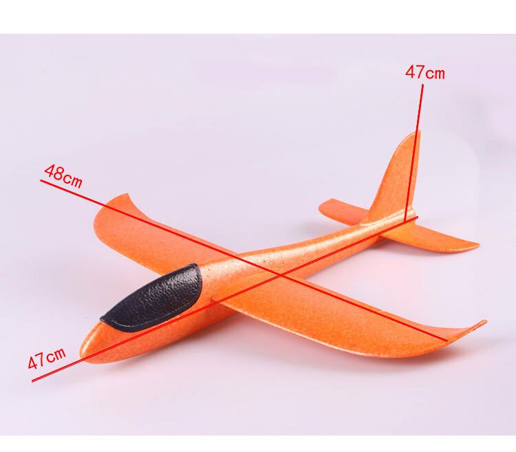 480 مللي متر لتقوم بها بنفسك رمي طائرات شراعية طائرة طائرة رغوية طائرة طائرة EPP طائرة مستوى رحلة + مناورة هوائية لعبة هدية للأطفال