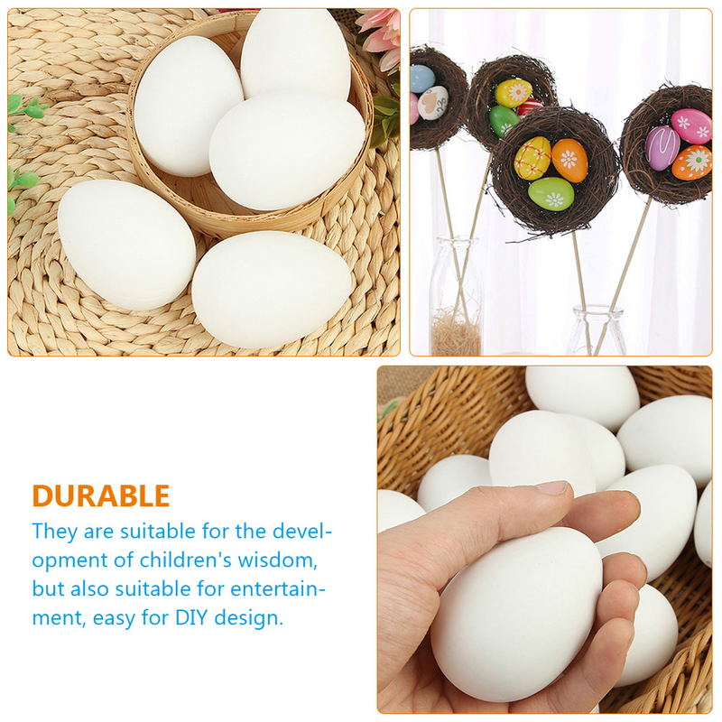 بيض بلاستيكي مزيف للأطفال ، تقليد كتابات عيد الفصح ، لعبة للأطفال ، 30 *