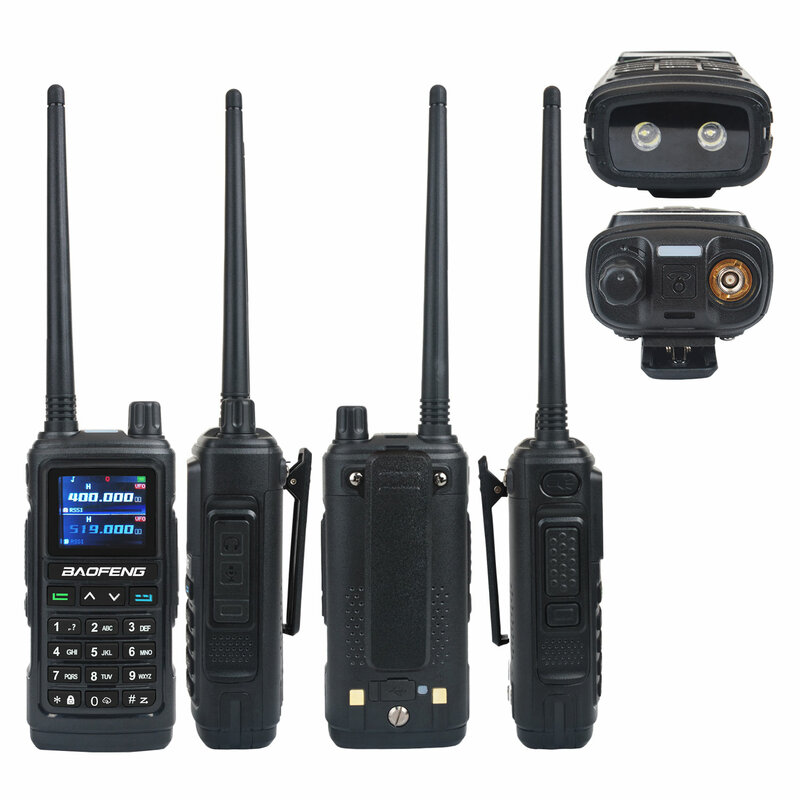BAOFENG UV-17Pro لتحديد المواقع الفرقة الهواء اسلكية تخاطب ستة العصابات تلقي ثلاثي العصابات نقل مقاوم للماء NoAA FM Freq نسخة لاسلكية راديو