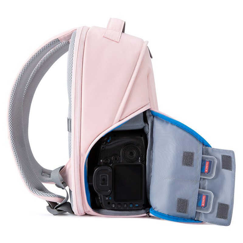 BAGSMART متعددة الوظائف كاميرا ظهره الرقمية DSLR حقيبة صدمات مقاوم للماء في الهواء الطلق صور حقيبة Canon كانون DSLR عدسة