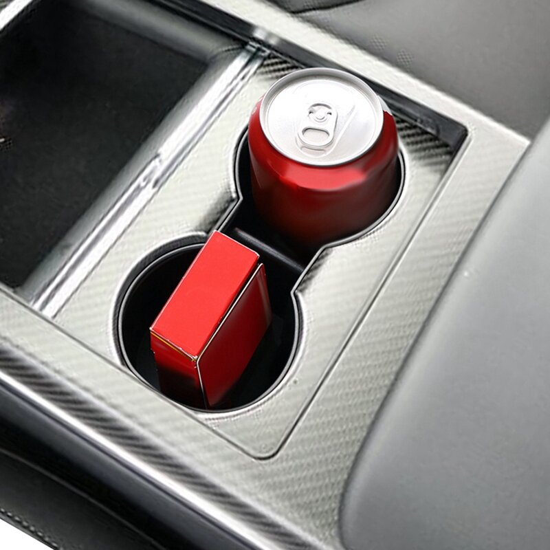 حامل كوب تحكم مركزي لداخل السيارة ، تخزين الغطاء ، كوب ماء ، قابل للتطبيق على Modelx ، S 22