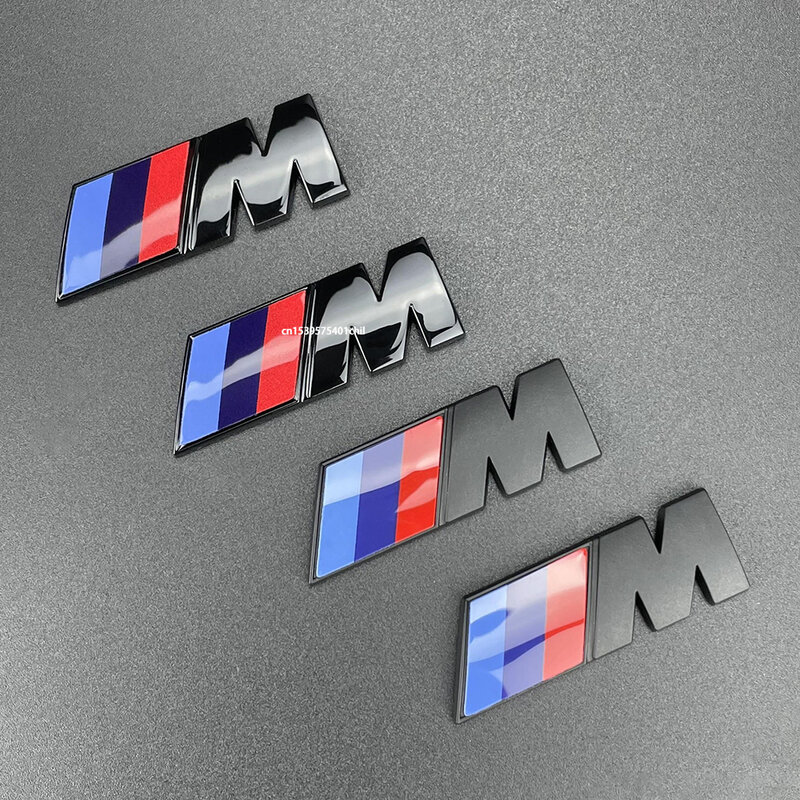 بي إم دبليو M شعار الحاجز ، شارة الجذع الخلفي ، 1 ، 3 ، 5 ، 7 سلسلة ، X1 ، X3 ، X5 ، X6m ، ملصق رياضي ، إكسسوارات سيارة ، ملصق التصميم