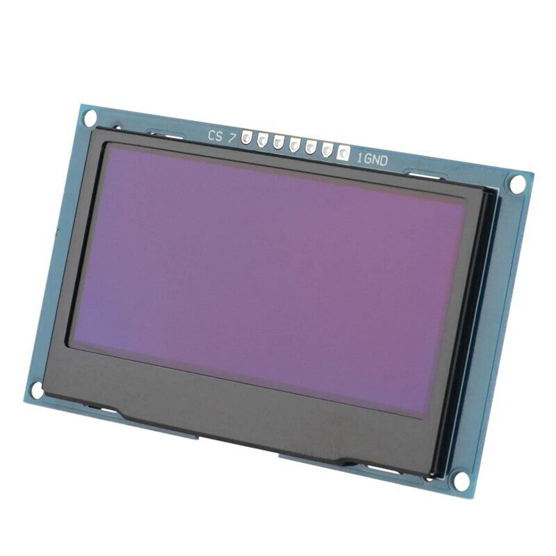 وحدة عرض OLED ، IIC ، I2C ، SPI ، شاشة LCD تسلسلية لـ C51 ، STM32 ، SSD1309 ، خط أبيض ، x 64 ، شـ بوصة ، 3