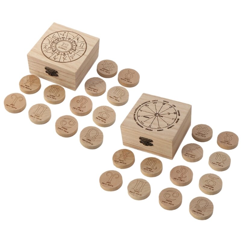 ألعاب لوحية خشبية مكونة من أحجار رون وألواح عائلية دعائم للتنبؤات وألعاب رون خشبية مصنوعة يدويًا