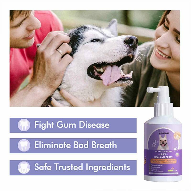 رذاذ تنظيف الفم للكلاب والقطط ، مزيل العرق الأسنان ، منع حساب التفاضل والتكامل ، وإزالة القط رائحة الفم الكريهة ، الفم الطازجة ، مستلزمات الحيوانات الأليفة ، 50 مللي