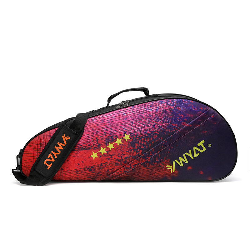 الأصلي YWYAT الريشة حقيبة ماكس ل 3 مضارب مقاوم للماء سعة كبيرة الكتف الرياضة أكياس مع أحذية مقارنة للرجال النساء