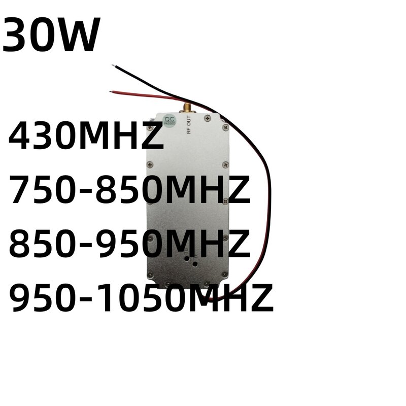 مضخم طاقة مع جهاز تدوير ، 30 واط ، MHz ، ، ، MHz إلى من من من MHz ،-من من MHz ، 950-1050MHZBRF