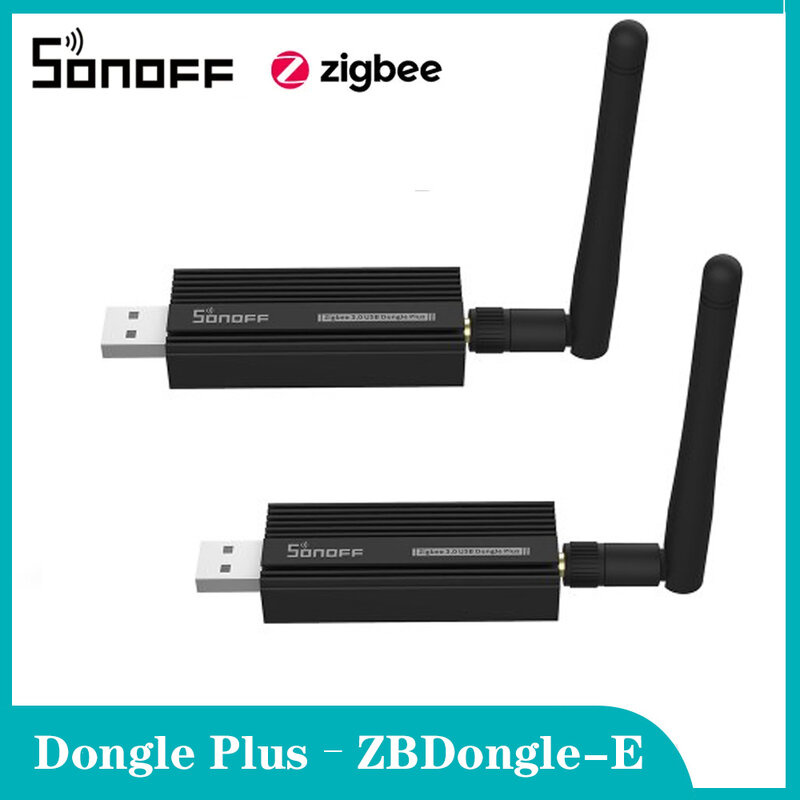 جهاز SONOFF ZB Dongle-E USB دونغل بلس زيجبي 3.0 العالمي بوابة دعم مساعد المنزل زيجبيت 2mqtt راسبيان أوبونتو ماكوس