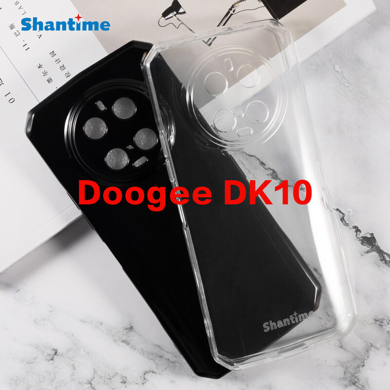 Doogee-Gel بودنغ سيليكون الهاتف واقية قذيفة الظهر ، Doogee DK10 Core ، لينة TPU القضية