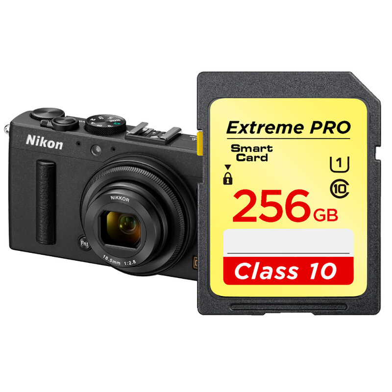 بطاقة الذاكرة كاميرا 32gb SD1XC SD1HC بطاقة C10 128GB 64GB كارتاو دي ميموريا 256gb sd بطاقة لكانون سوني 16GB 32GB