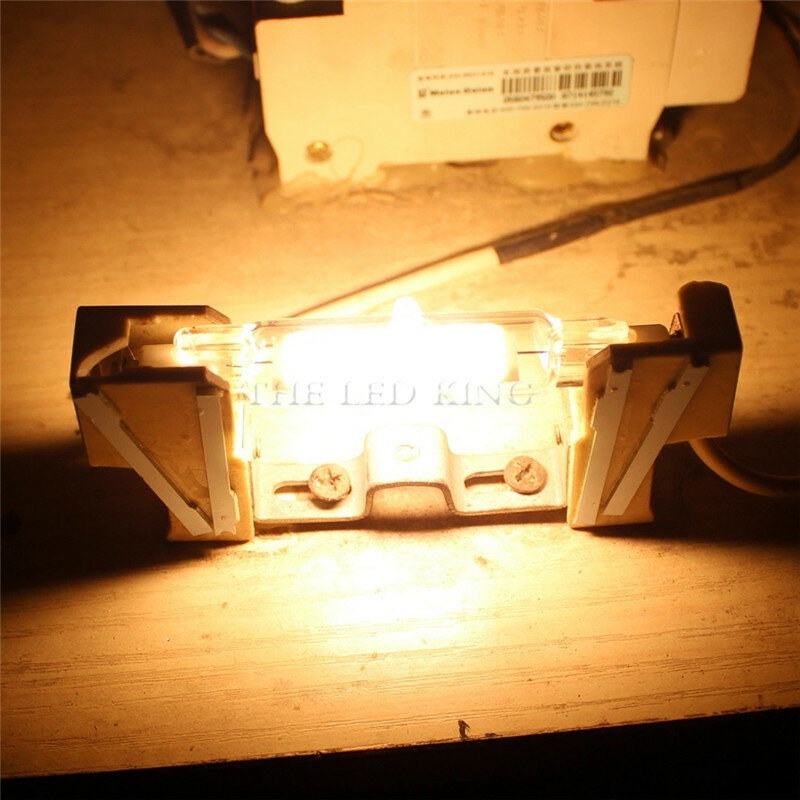 مصباح LED فائق السطوع R7S أنبوب زجاجي COB لمبة السيراميك 78 مللي متر 118 مللي متر R7S مصباح الذرة 15W 20W 30W 40W J78 J118 استبدال الهالوجين Lampadas