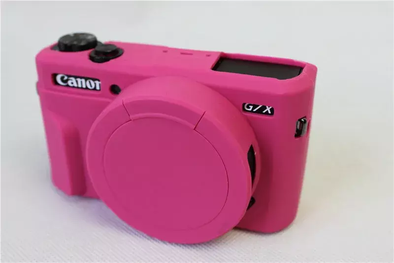جراب كاميرا فيديو من السيليكون ، جراب مطاطي جميل لكاميرا Canon G7XII G7X II G7X mark 3 G7X III G5X II