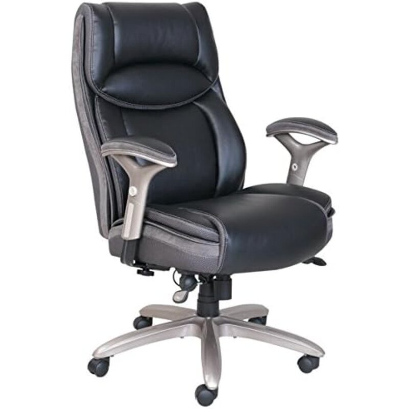 كرسي مكتب عالي ، سهل التجميع ، نوع مادة المقعد ، المتانة ، الراحة ، الأسود ، اللوحات ، القيمة مقابل المال