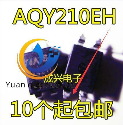 30 قطعة جديد أصلي Optocoupler التتابع 210EH AQY210EH SOP4 Optocoupler عادة فتح الحالة الصلبة التتابع
