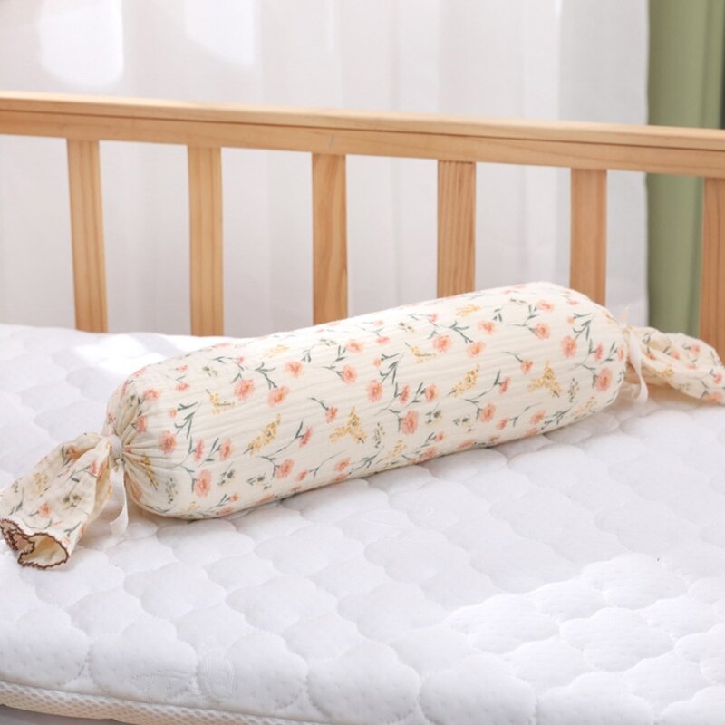 وسادة أسطوانية ناعمة ومريحة بتصميمات متعددة الأنماط، وسادة للرقبة تعمل كدعم للظهر للنوم الجانبي