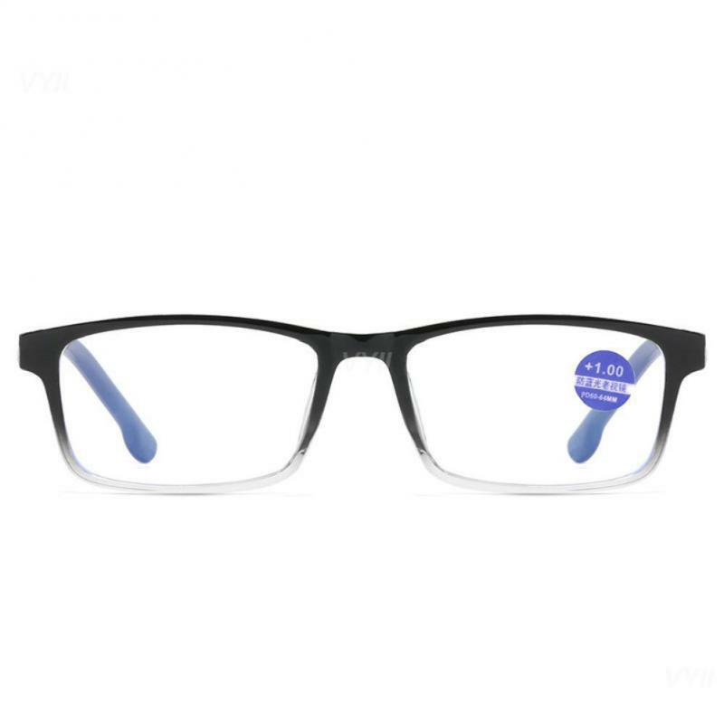 نظارات قراءة متينة مضادة للأشعة الزرقاء ، نظارات دائمة لطول النظر ، شاشة رقمية ، تصميم شائع ، من 1 إلى 4 من