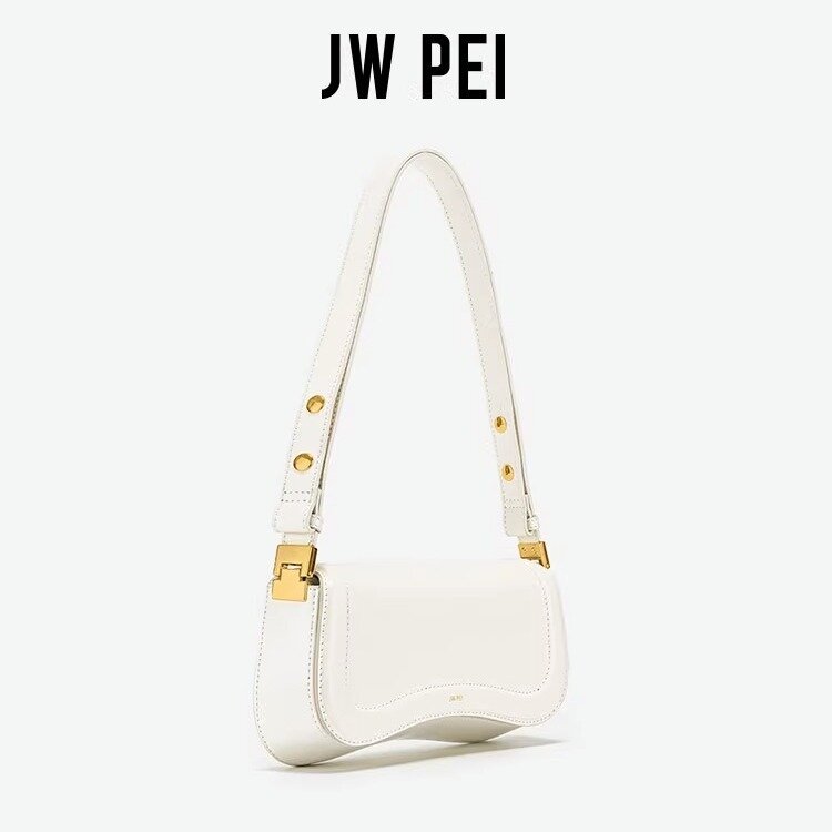 حقيبة كتف متقاطعة مع الجسم قابلة للتعديل للنساء ، حقيبة سرج قديمة تحت الإبط ، أزياء JW PEI
