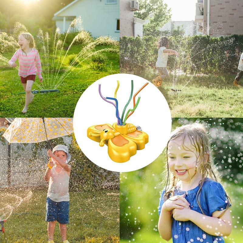 رش الماء للأطفال ، رشاش دفقة الكرتون ، ألعاب الحمام ، ساحة المياه ، الحديقة ، الحديقة ، لعبة ممتعة ، طفل ، مضحك ، الصيف