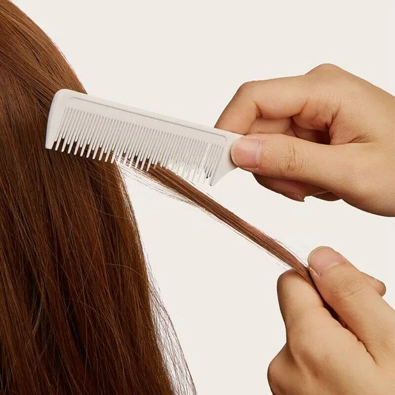 مشط منسوج في اتجاه واحد لتسليط الضوء على صبغ الشعر وتقسيم أمشاط تصفيف الشعر