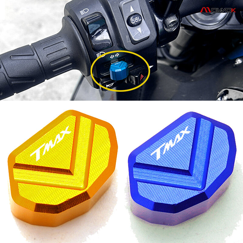 دراجة نارية زر الفرامل السائل ماستر اسطوانة خزان غطاء ، يصلح لياماها T-Max ، TMAX 530 ، 500 ، 560 ، SX ، DX Tech ، TMAX560
