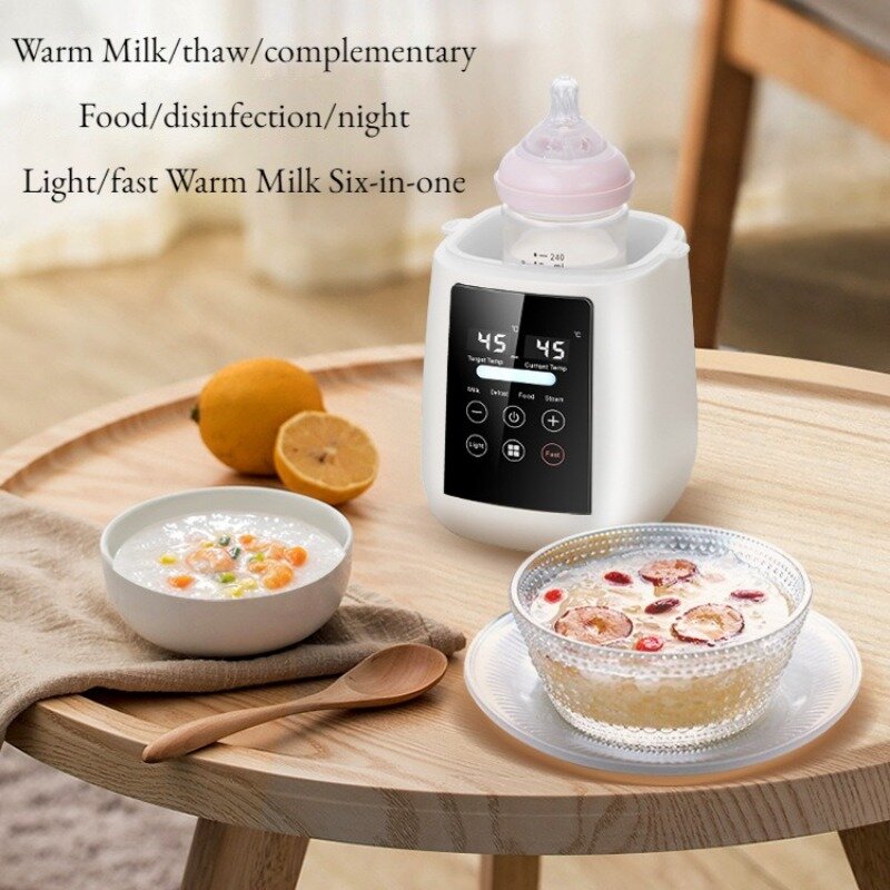زجاجة تدفئة ثرموستاتية لحليب الأم ، تدفئة زجاجة الطفل ، التحكم في درجة الحرارة ، الإغلاق التلقائي ، الحرارة السريعة ، كيس لبن الأم
