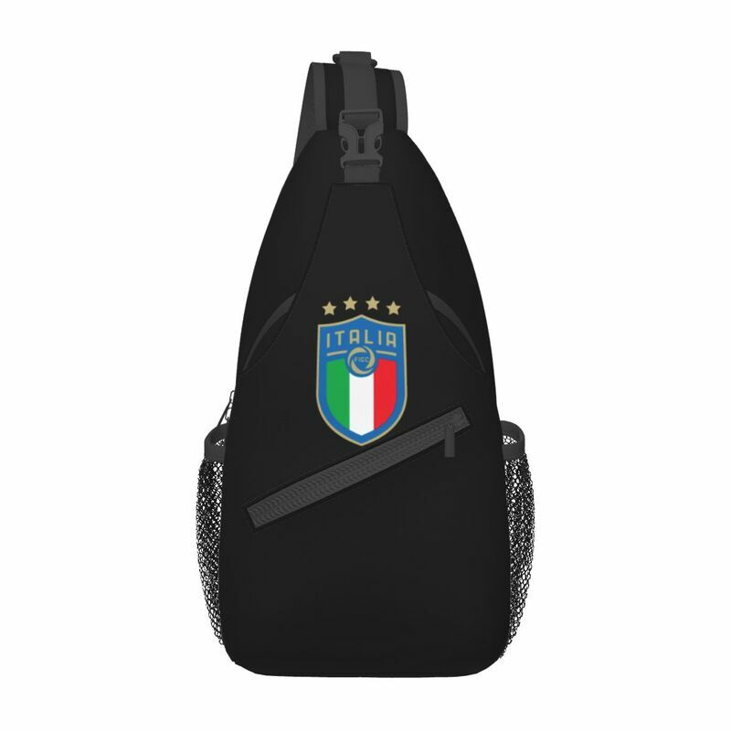 حقيبة كروسبودي الصدر للرجال ، هدية كرة القدم الإيطالية باردة ، حقيبة الكتف للسفر ، ركوب الدراجات الرافعة ، Figc