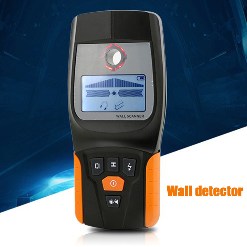 3 In 1 Metal Detector Find Wall Scanner Wood Cable Electrical Wire Stud Finder With LED and Beeps Alarm