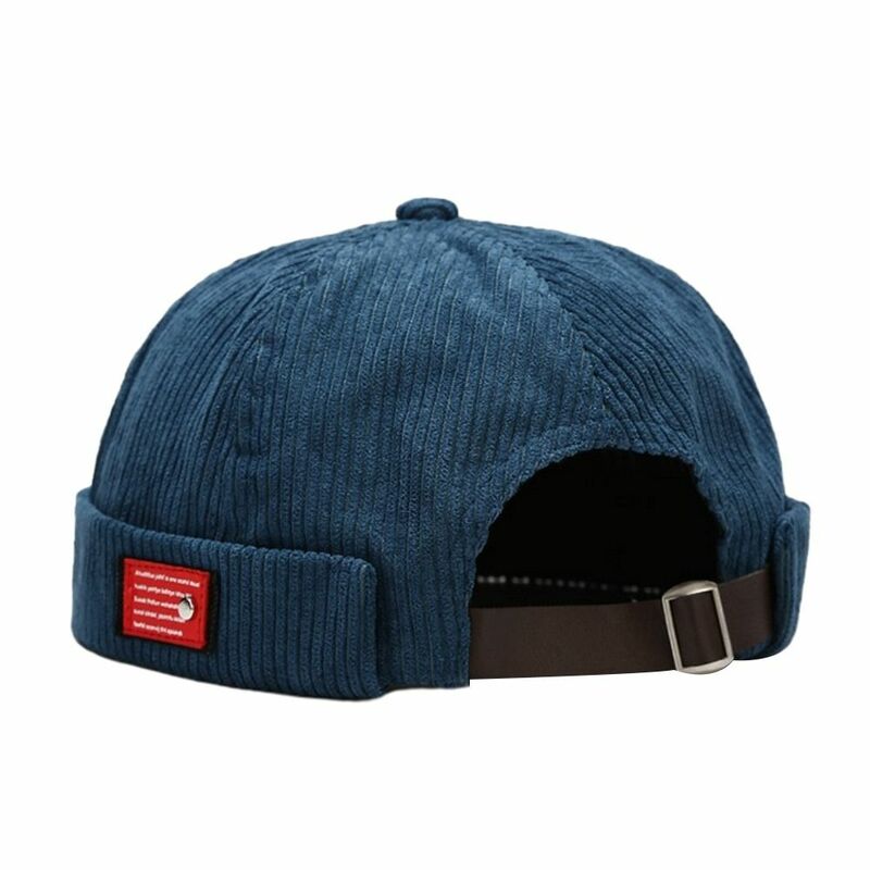 قبعة Docker Corduroy كلاسيكية ، قبعة مالك بلا حشوة ، قبعة هيب هوب ، ملابس الشارع ، الربيع والخريف