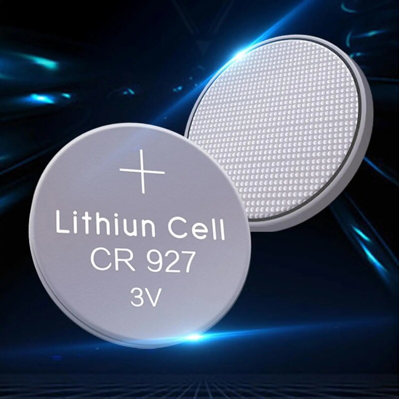CR927 3 فولت بطاريات ليثيوم ، CR 927 عملة الخلايا ، جهاز التحكم عن بعد ، ضوء الليزر ، ساعة ، ساعة ، DL927 ، BR927 ، BR927-1W ، CR927-1W ، جديد ، 2-50 قطعة