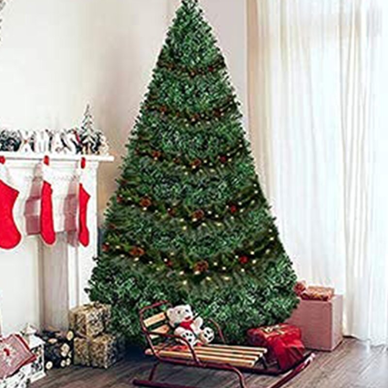 شجرة عيد الميلاد جارلاند 1.8/2.7 متر مضيئة الجنية العالم زخرفة خلفية قطرة الشحن