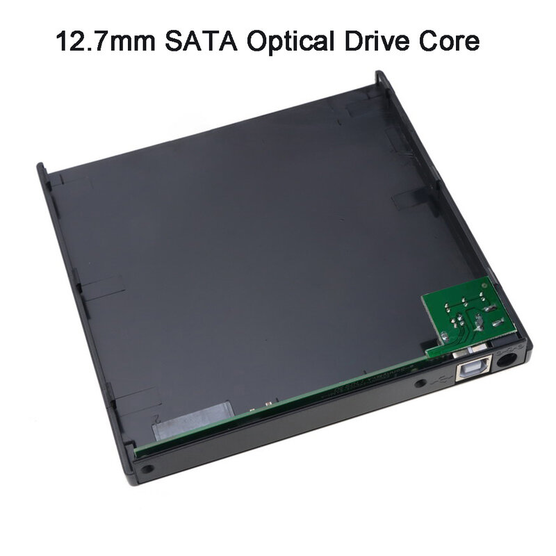 محركات أقراص بصرية خارجية حاوية SATA إلى USB علبة خارجية للكمبيوتر المحمول الدفتري ، محرك دي في دي بدون محرك ، USB ، من من من من من ؟